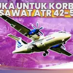 Pesawat ATR 42-500 Jatuh di Pangkep, Evakuasi Korban Terkendala Cuaca Buruk