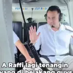 Helikopter Raffi Ahmad Oleng di Bali Akibat Kabut Tebal, Penumpang Panik