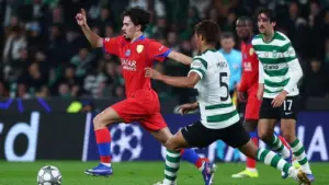 Sporting CP Bungkam PSG 2-1 di Kandang, Juara Bertahan Liga Champions Tergelincir