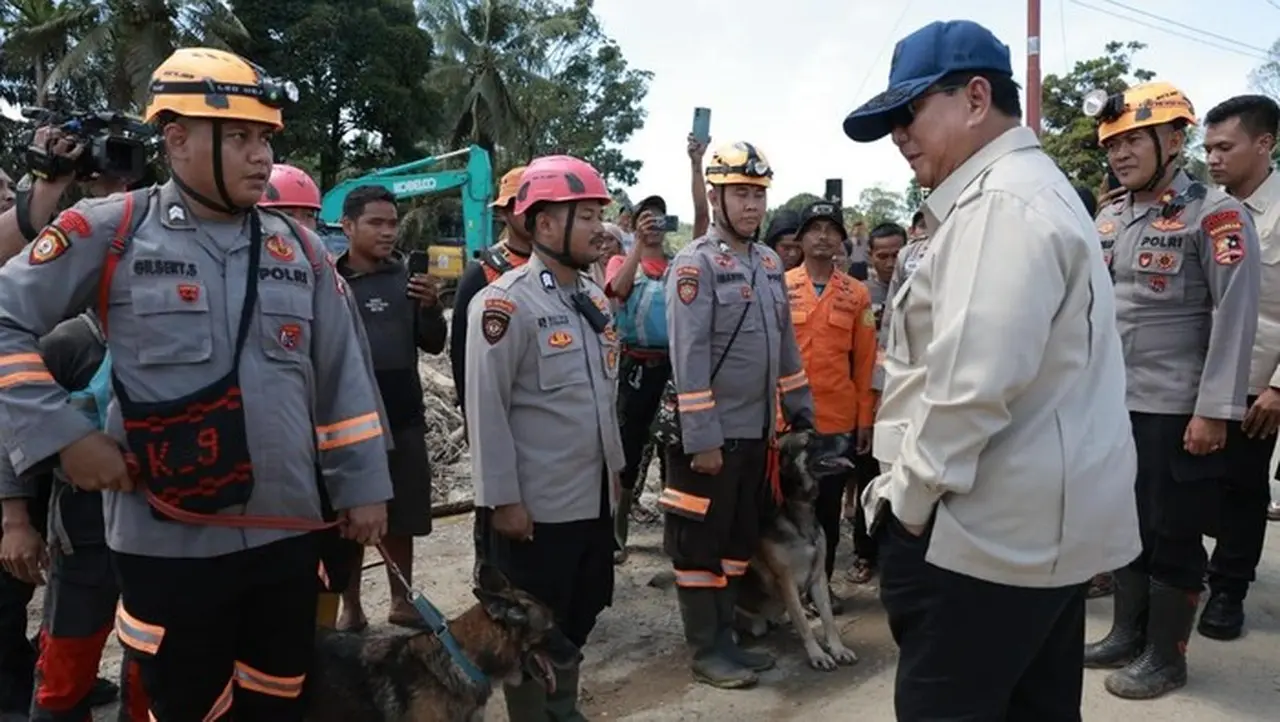 Prabowo Subianto: Kerja Siang Malam untuk Percepat Pemulihan Bencana di Tapanuli Selatan Prabowo Subianto: Kerja Siang Malam untuk Percepat Pemulihan Bencana di Tapanuli Selatan