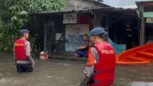 Banjir Jakarta Meluas, Polda Metro Jaya Kerahkan Brimob, Lantas, dan Polair