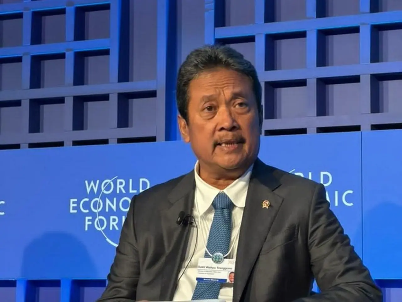 Menteri Trenggono di WEF 2026: Lautan Indonesia Panggil Kita Bertindak Bersama