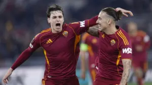 Dua Gol Niccolo Pisilli Bawa AS Roma Taklukkan Stuttgart 2-0 di Liga Europa