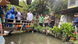 Pramono Anung Tinjau Kali Cakung Lama, Normalisasi Jadi Prioritas Atasi Banjir Jakarta Utara