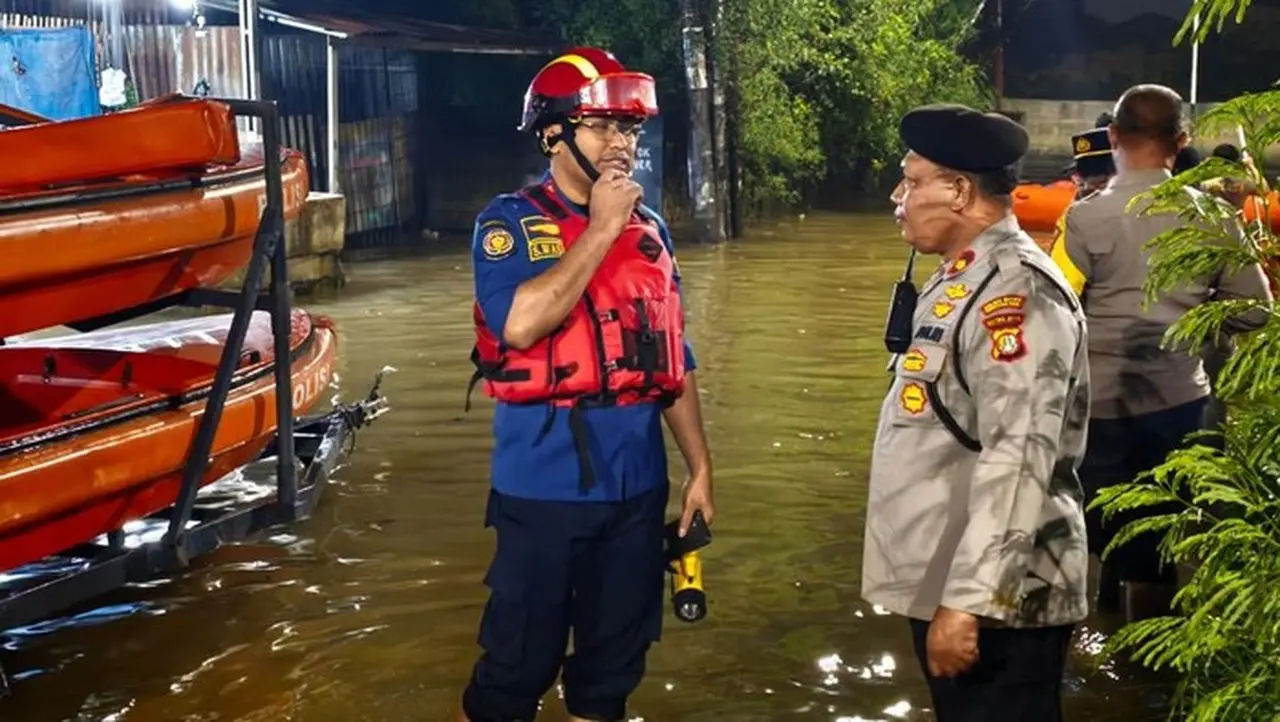 Banjir 1,2 Meter Landa 32 Titik di Kota Tangerang Akibat Hujan Deras