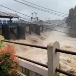 Bendung Katulampa Siaga 3 Akibat Hujan Deras di Puncak Bogor Siang Ini