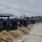 Bendung Katulampa Siaga 4 Meski Hujan Deras Mengguyur Bogor Sejak Pagi