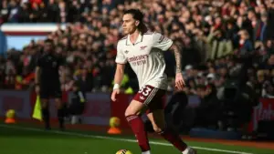 Arsenal Vs Manchester United: Nasib Riccardo Calafiori Masih Abu-abu Jelang Laga