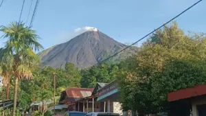 Status Waspada Gunung Karangetang di Sulut, Warga Diminta Jauhi Zona Bahaya