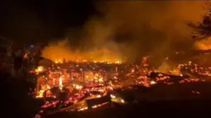 15 Rumah dan Ruko Pasar Kasongan Kalteng Terbakar, Polisi Selidiki Penyebab Arus Pendek