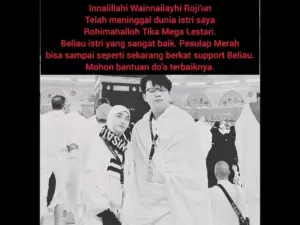 Istri Pesulap Merah, Tika Mega Lestari, Meninggal Dunia Akibat Penyakit