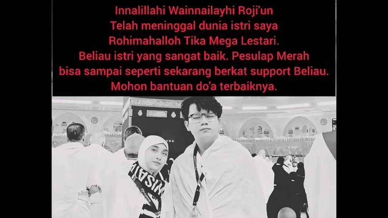 Pesulap Merah Berduka: Istri Tercinta Meninggal Dunia Akibat Penyakit Pesulap Merah Berduka: Istri Tercinta Meninggal Dunia Akibat Penyakit