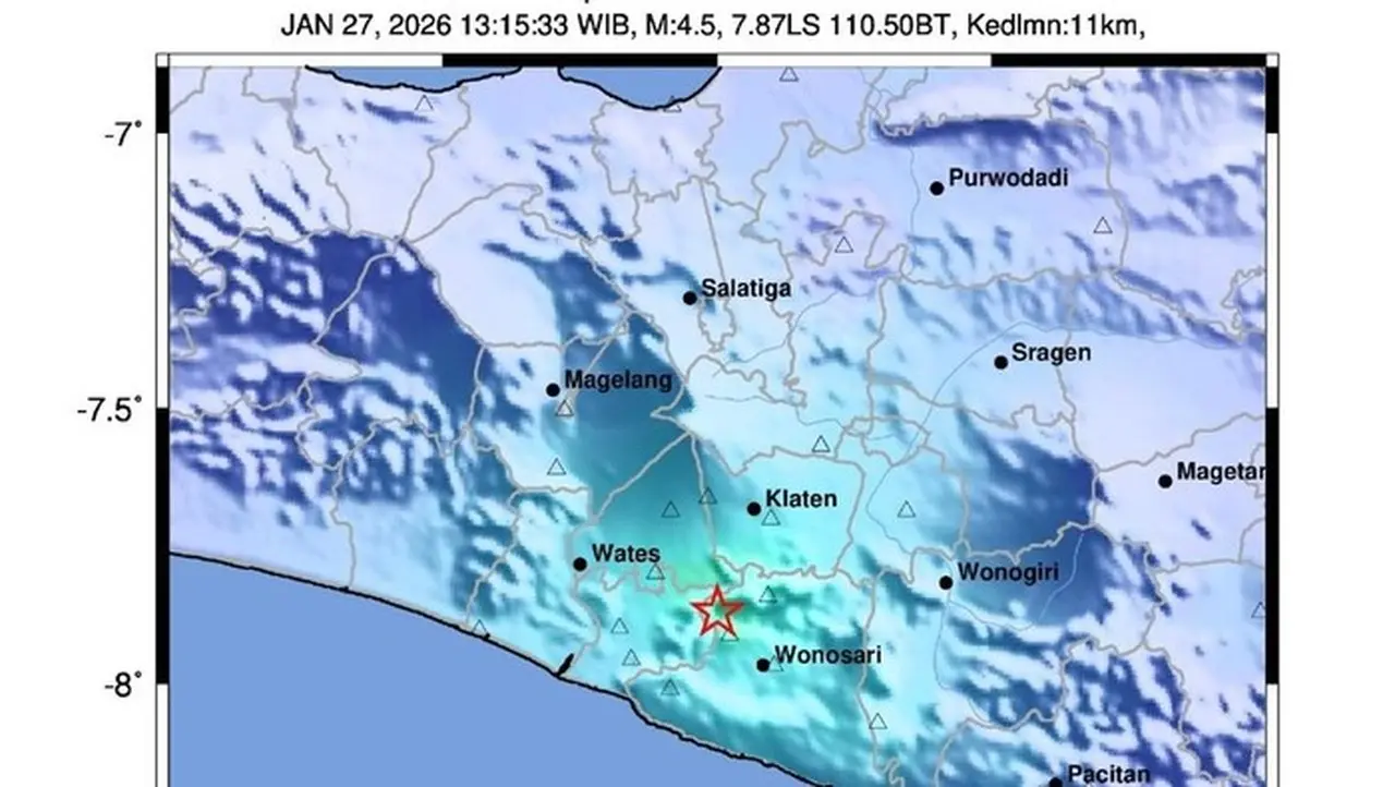 BMKG Ungkap Gempa Bantul M4,5 Dipicu Aktivitas Sesar Opak, Tak Berpotensi Tsunami BMKG Ungkap Gempa Bantul M4,5 Dipicu Aktivitas Sesar Opak, Tak Berpotensi Tsunami