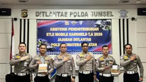 Korlantas Polri Operasionalkan ETLE Mobile Handheld di Sumsel untuk Penegakan Hukum Modern