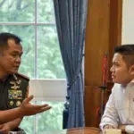 Seskab dan Wakil Panglima TNI Bahas Program Prioritas Nasional, Termasuk Makan Bergizi Gratis