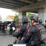 Antisipasi Tawuran, Brimob Polda Metro Jaya Patroli Intensif di Jatinegara Jakarta Timur
