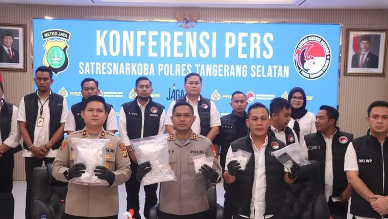 WNA Pasok Sabu ke Tangsel, Polisi Ringkus Jaringan Pengedar di Jakarta WNA Pasok Sabu ke Tangsel, Polisi Ringkus Jaringan Pengedar di Jakarta
