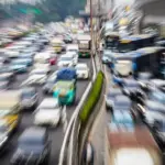 Demo di Kemenkum HAM Sebabkan Kemacetan Parah di Rasuna Said Arah Menteng