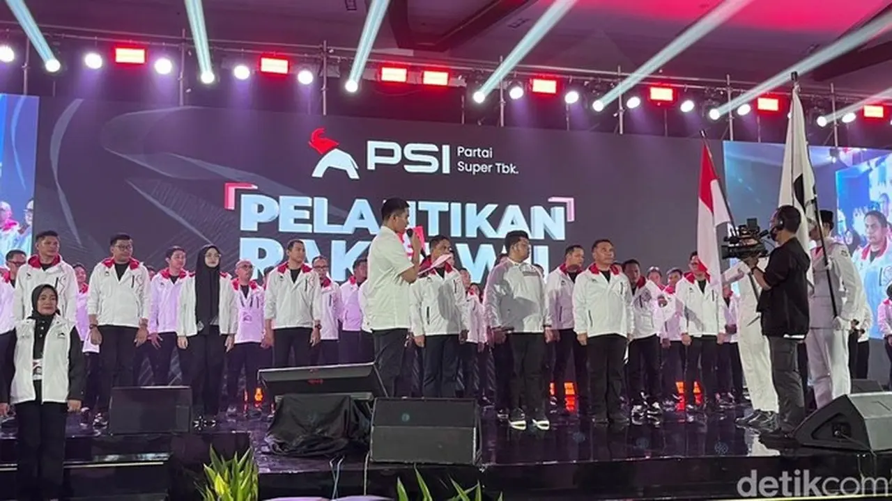 Kaesang Lantik Pengurus PSI Sulsel, Muammar Gandi Targetkan Kemenangan Partai Kaesang Lantik Pengurus PSI Sulsel, Muammar Gandi Targetkan Kemenangan Partai