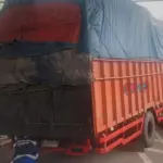 Truk Rem Blong Tabrak Gerbang Tol Lenteng Agung, Lalu Lintas Sempat Ditutup