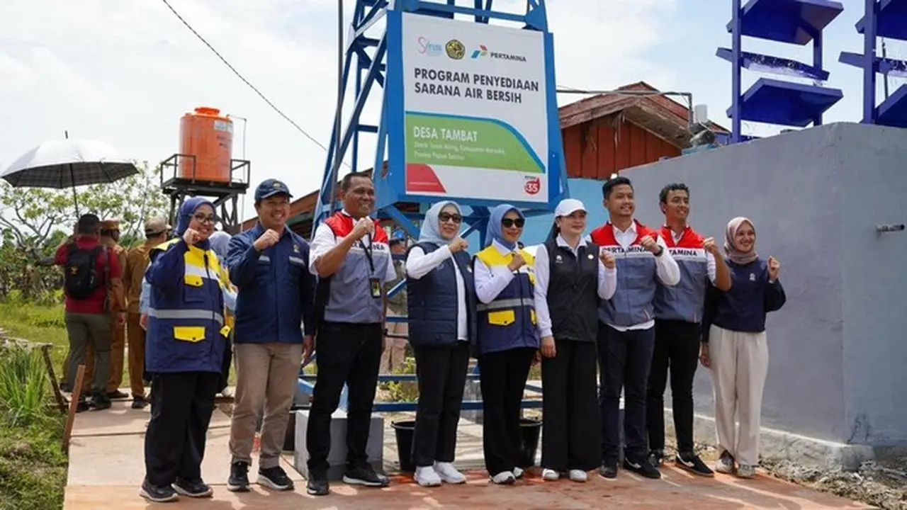 Pertamina Hadirkan Akses Air Bersih untuk 699 Warga Kampung Tambat Merauke Pertamina Hadirkan Akses Air Bersih untuk 699 Warga Kampung Tambat Merauke