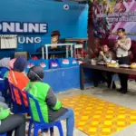 Korlantas Polri dan Polda Lampung Hadirkan Shelter Ojek Online di Bandar Lampung