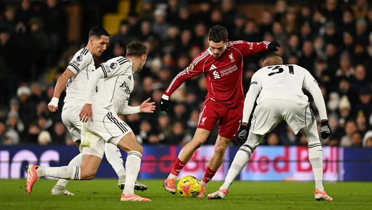 Drama Menit Akhir: Liverpool Ditahan Imbang Fulham 2-2 di Liga Inggris