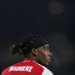 Tendangan Madueke Melambung Tinggi, Arsenal Sempurna di Liga Champions