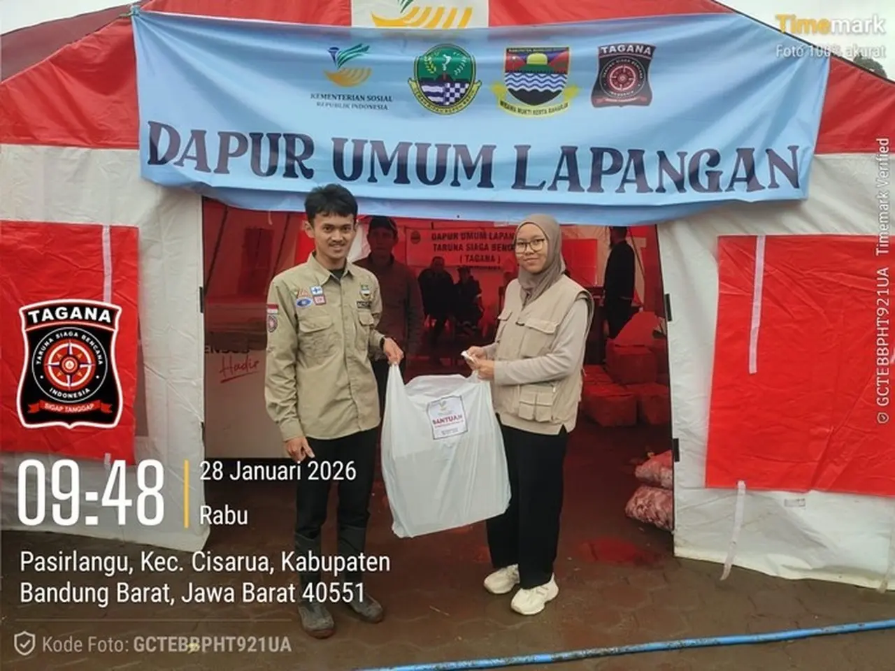 Kemensos Perluas Bantuan Logistik dan Kesehatan untuk Korban Longsor Cisarua