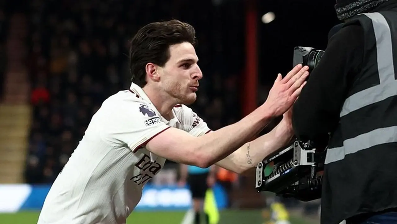 Dua Gol Declan Rice ke Gawang Bournemouth Jadi Pelampiasan Amarah Sang Gelandang Arsenal