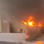 Bus Ziarah Terbakar di Tol Japek Arah Bekasi, 34 Penumpang Dievakuasi Selamat