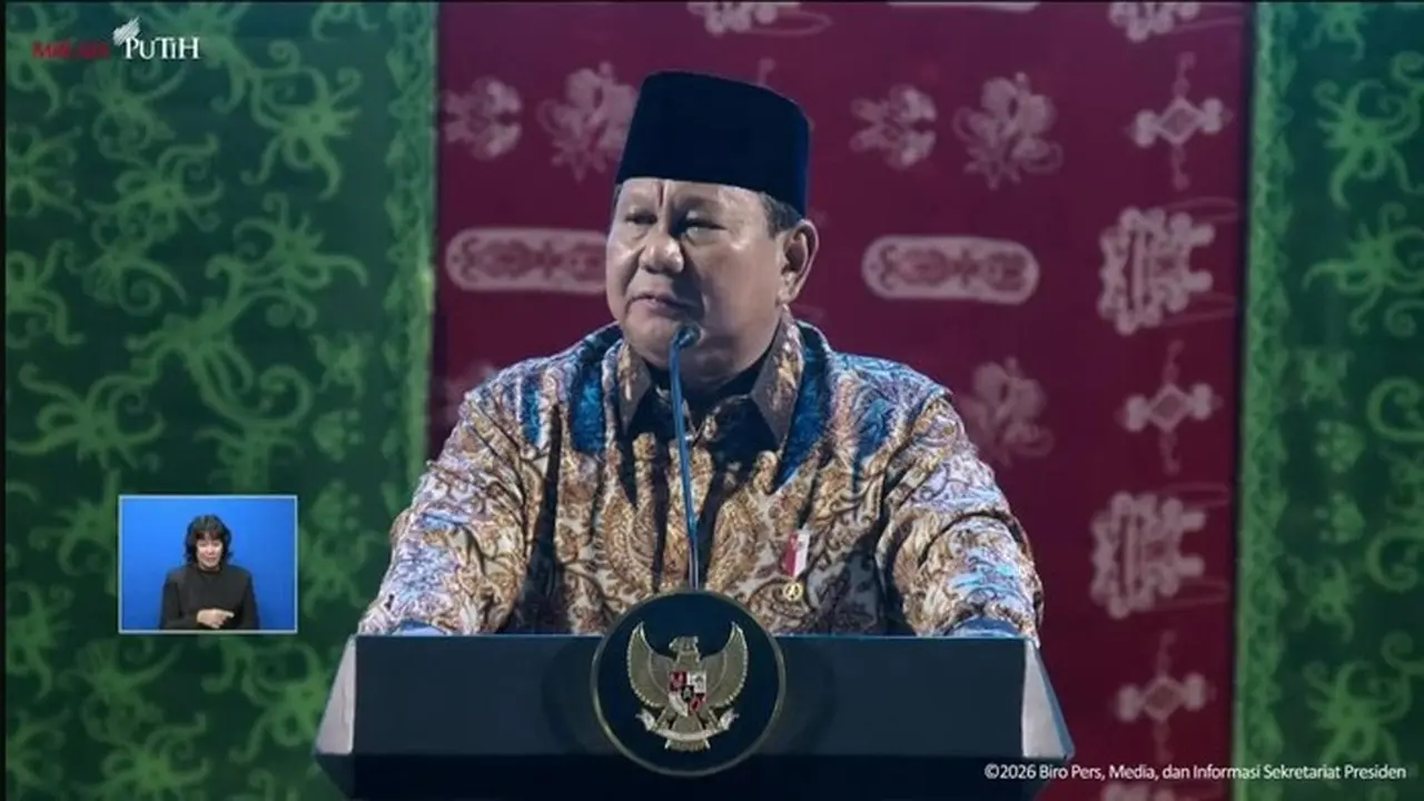Prabowo Serukan Politik Damai, Kutip Ajaran Nasrani: Jika Ditampar, Berikan Pipi Kanan