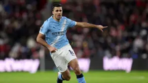 Rodri Ingatkan Man City Fokus Internal, Tak Terpengaruh Jarak dengan Arsenal