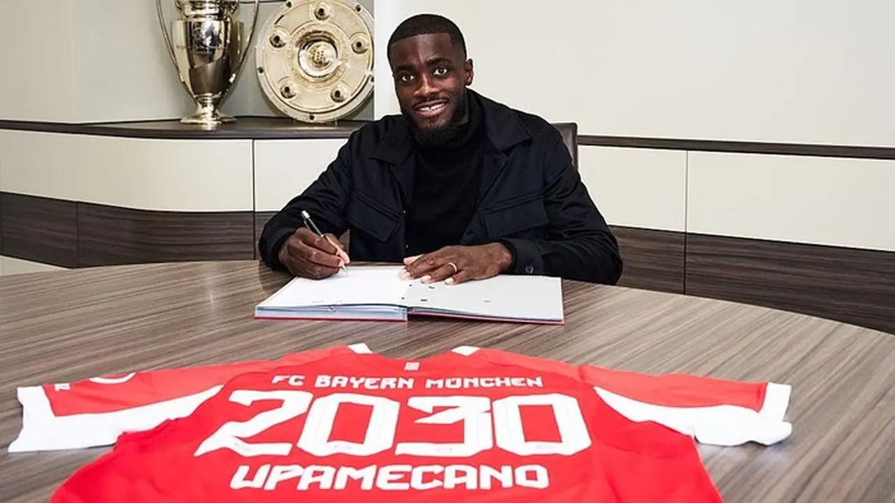 Dayot Upamecano Perpanjang Kontrak di Bayern Munich Hingga 2030 Dayot Upamecano Perpanjang Kontrak di Bayern Munich Hingga 2030