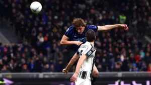 Derby d’Italia Sengit: Inter Milan Tundukkan Juventus 10 Pemain 3-2