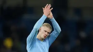 Erling Haaland Akhiri Paceklik Gol di UCL, Kans Lanjutkan Tren Positif di Kandang Spurs?
