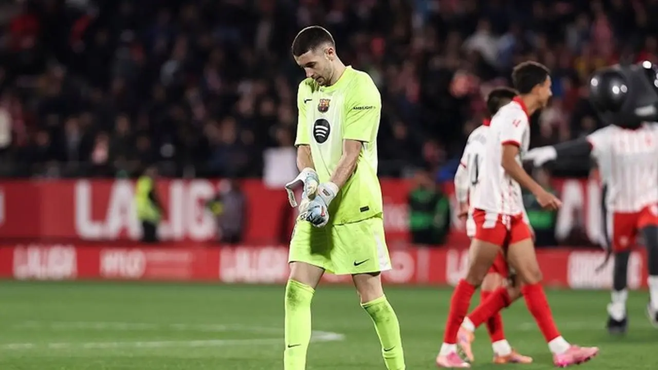 Kiper Barcelona Akui Lini Pertahanan Rapuh Usai Dibungkam Girona 1-2