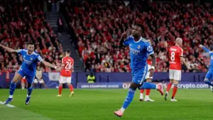 Vinicius Jr. Cetak Gol Indah, Real Madrid Ungguli Benfica di Leg Pertama Play-off Liga Champions