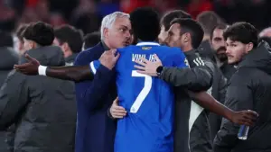 Mourinho: Selebrasi Gol Vinicius Junior di Lisbon Tidak Sopan dan Memprovokasi