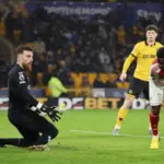 Babak Pertama Liga Inggris: Gol Cepat Saka Bawa Arsenal Ungguli Wolves 1-0