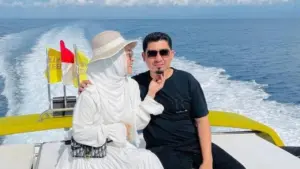 Ustaz Solmed dan April Jasmine: Kunci Harmonis Pernikahan 14 Tahun, Istri Ngambek Jangan Diajak Debat