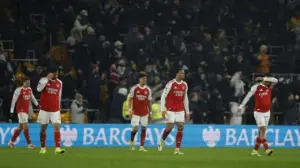Arsenal Tertahan di Kandang Wolves, Saka Akui Kehilangan Momentum Berharga Arsenal Tertahan di Kandang Wolves, Saka Akui Kehilangan Momentum Berharga