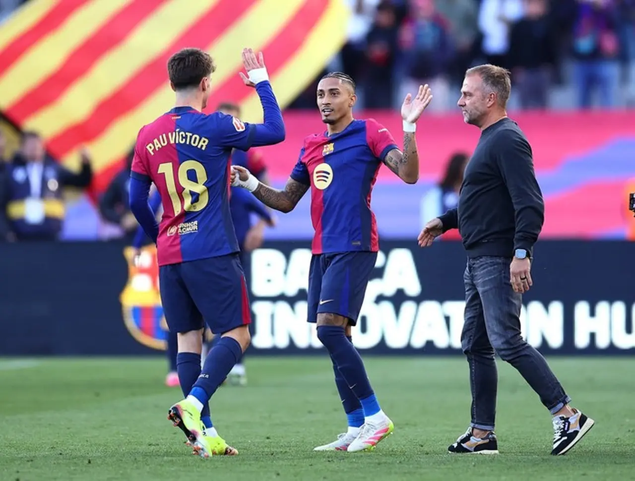 Barcelona: Pertemuan Hansi Flick dan Pemain Redam Drama Kekalahan Beruntun Barcelona: Pertemuan Hansi Flick dan Pemain Redam Drama Kekalahan Beruntun