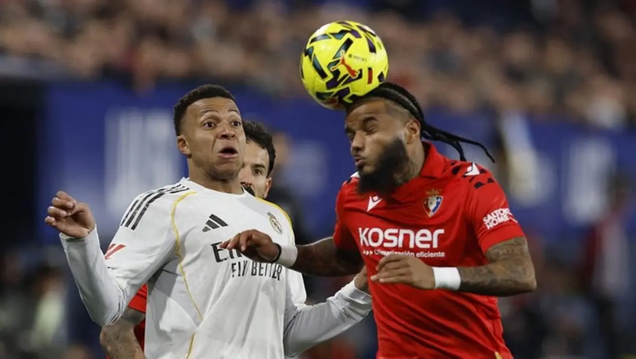 Real Madrid Takluk 1-2 dari Osasuna di El Sadar, Puncak Klasemen Terancam
