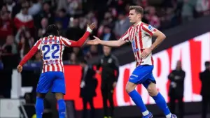Atletico Madrid Tundukkan Espanyol 4-2, Jaga Asa Empat Besar Liga Spanyol