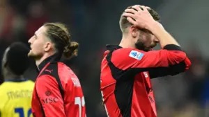 AC Milan Takluk dari Parma di San Siro, Runtuhkan Tren 24 Laga Tanpa Kekalahan