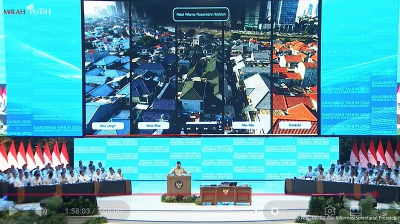 Presiden Prabowo Serukan ‘Gentengisasi’ untuk Indonesia yang Lebih Indah dan Sejuk Presiden Prabowo Serukan ‘Gentengisasi’ untuk Indonesia yang Lebih Indah dan Sejuk