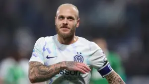 Federico Dimarco Merendah Meski Disebut Bek Kiri Terbaik Dunia Pasca Laga Sassuolo