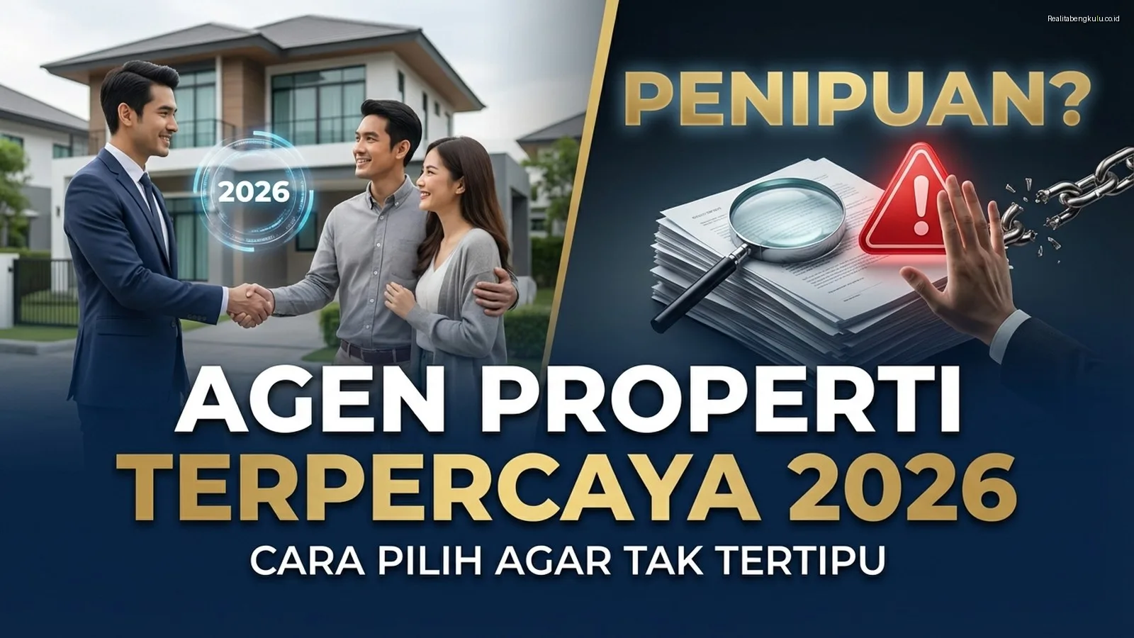 Agen Properti Terpercaya 2026: Cara Pilih agar Tak Tertipu Agen Properti Terpercaya 2026: Cara Pilih agar Tak Tertipu