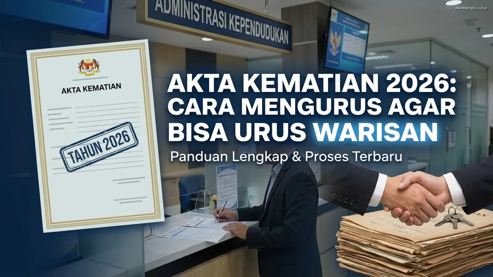Akta Kematian 2026: Cara Mengurus agar Bisa Urus Warisan